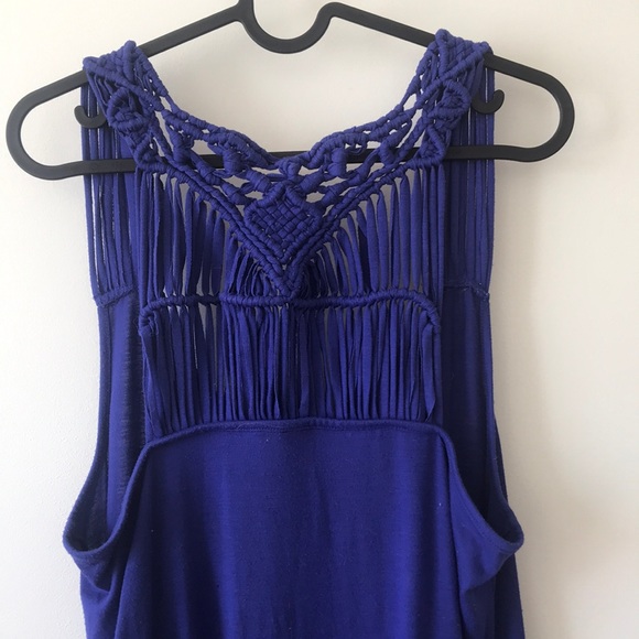 BLUE SWIMSUIT COVER UP - Picture 4 of 4